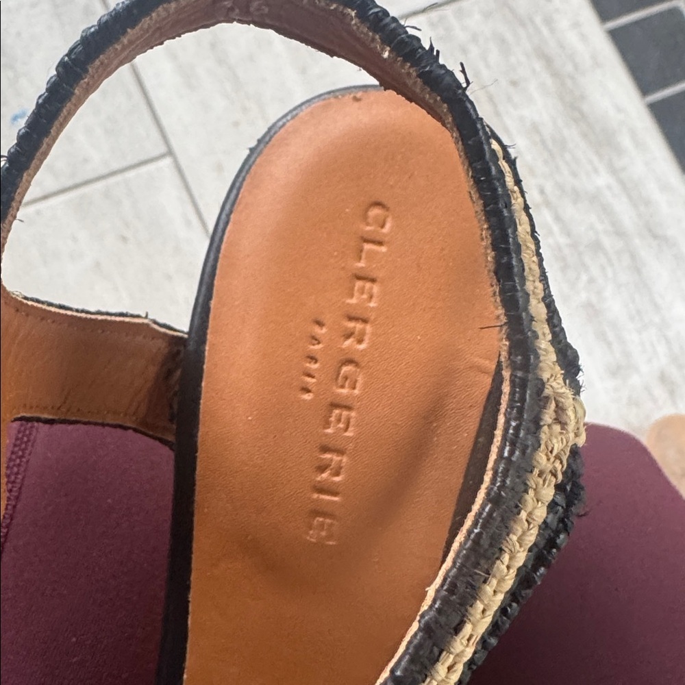 Clergerie Paris Dara Raffia platform sandals made in Morocco - Picture 11 of 15